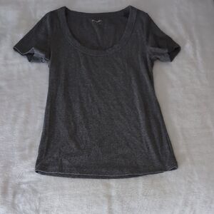 Old Navy Charcoal Short Sleeve Tee